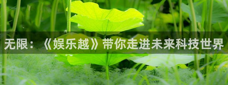 好彩运3平台注册：无限：《娱乐越》带你走进未来科技世界
