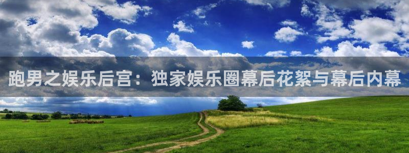 好彩运体育游戏：跑男之娱乐后宫：独家娱乐圈幕后花絮与幕后内幕